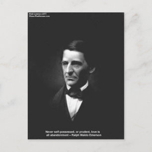 Emerson Love Never Possessed Quote Gifts Etc Postcard