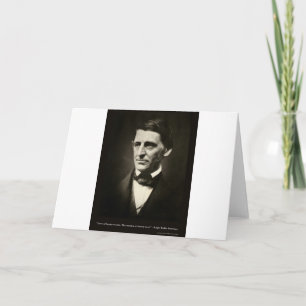 Emerson Love Of Beauty Is Taste Love Quote Gifts Card