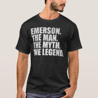 Emerson name, Emerson The Man The Myth The Legend