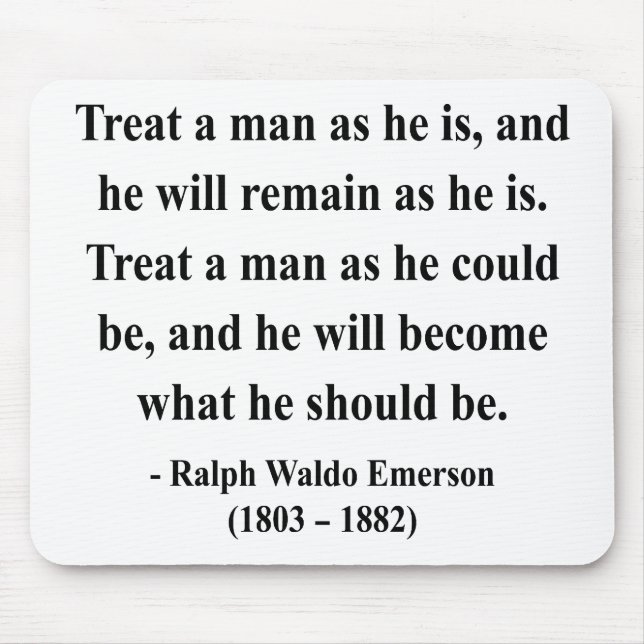Emerson Quote 9a Mouse Pad (Front)
