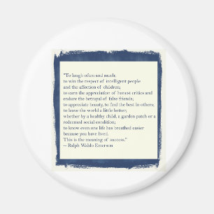 Emerson Quote Magnet