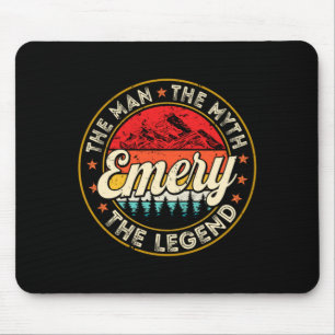 Emery The One And Only Legend Personalised Name Mouse Pad