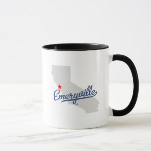 Emeryville California CA Shirt Mug
