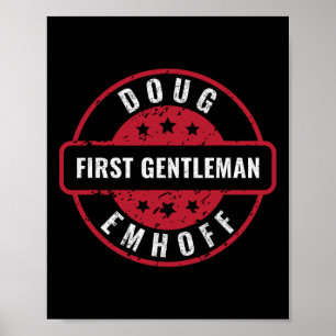 Emhoff As First First Gentleman Kamala Harris Husb Poster