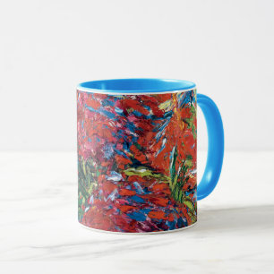 Emil Nolde Red Flowers Expressionism Fine Art Mug