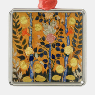 Emile Bernard painting,  Roses, Metal Ornament