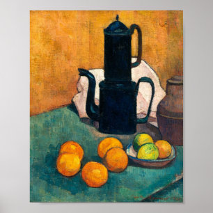Emile Bernard: The blue coffee pot, 1888 Poster