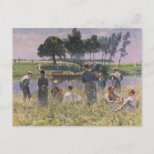 Emile Claus - Picnic Postcard