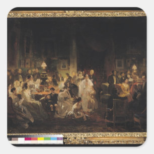 Emile Jean Horace Vernet Square Sticker