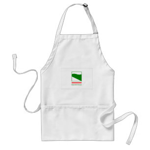 Emilia Romagna Bandiera, Italy Standard Apron
