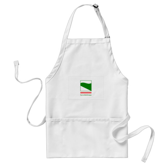 Emilia Romagna Bandiera, Italy Standard Apron (Front)