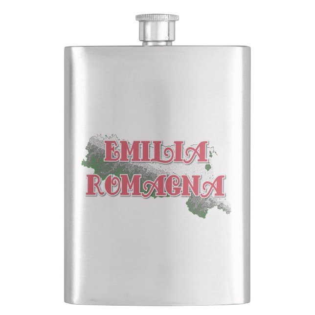 Emilia Romagna Hip Flask (Front)