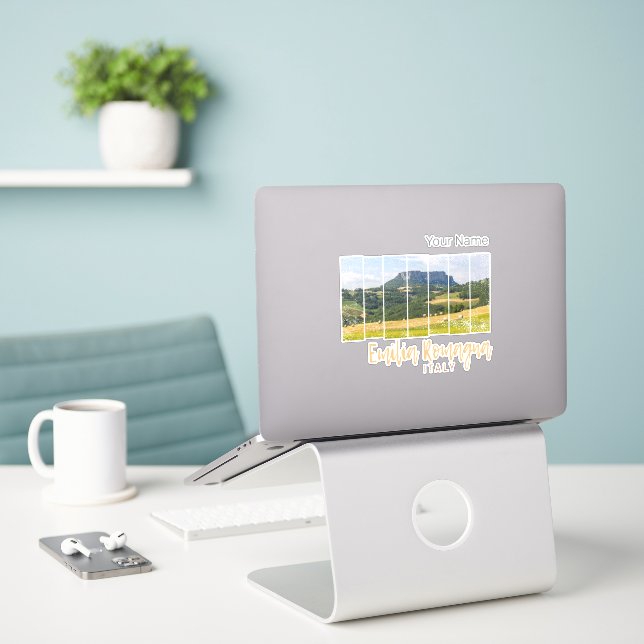 Emilia-Romagna Landscape Italy Vintage Souvenir (Laptop On Desk)
