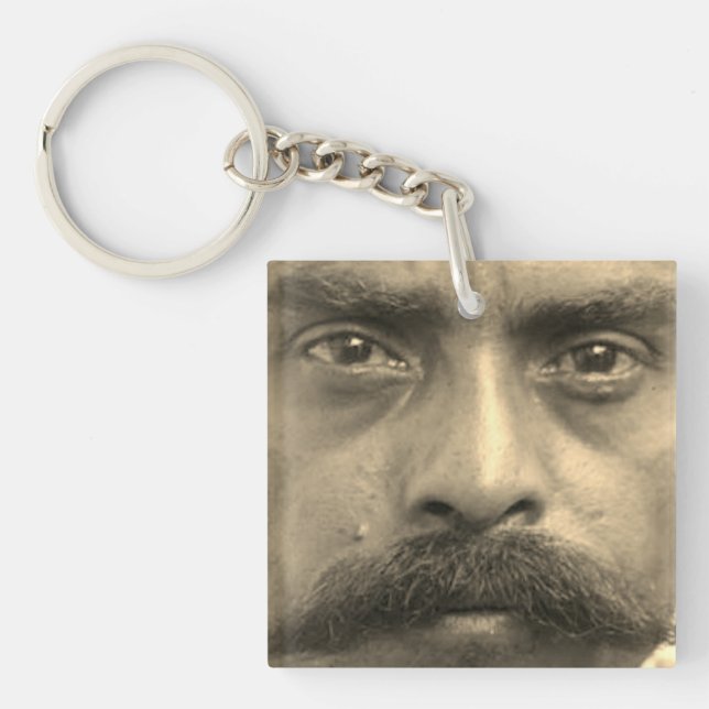 Emiliano Zapata Key Ring (Front)