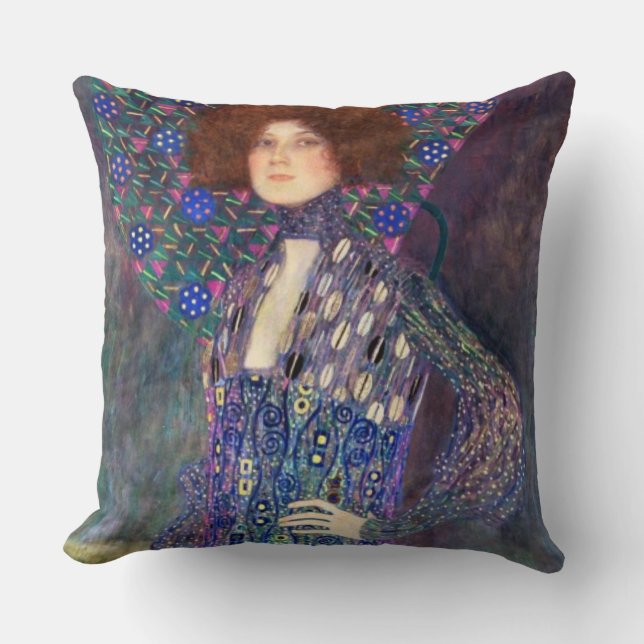 Emilie Floege, 1902 Cushion (Front)