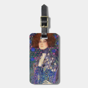 Emilie Floege, 1902 Luggage Tag