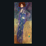 Emilie Floege Poster<br><div class="desc">Emilie Floege | by Gustav Klimt | Art Location: Wien Museum Karlsplatz,  Vienna,  Austria | Austrian Artist | Image Collection Number: XAM38238</div>