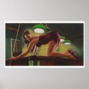 Emilio Ciccone - Snooker Poster