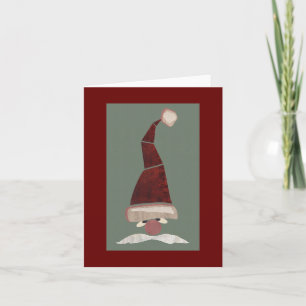 Emil's Santa, Mid-Century Modern Christmas Card