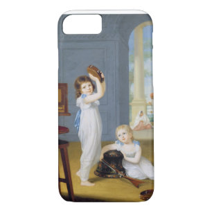 Emily and George Mason, c.1794-95 (oil on canvas) iPhone 8/7 Case