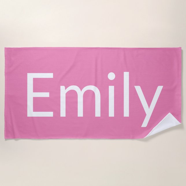 Emily Beach Towel (Front)