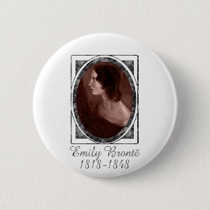 Emily Brontë 6 Cm Round Badge