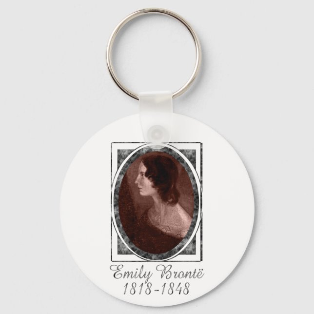 Emily Brontë Key Ring (Front)