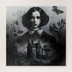 Emily Bronte, Victorian Gothic Writer of Jane Eyre Jigsaw Puzzle