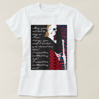 Emily Bronte / Wuthering Height gift design with q T-Shirt