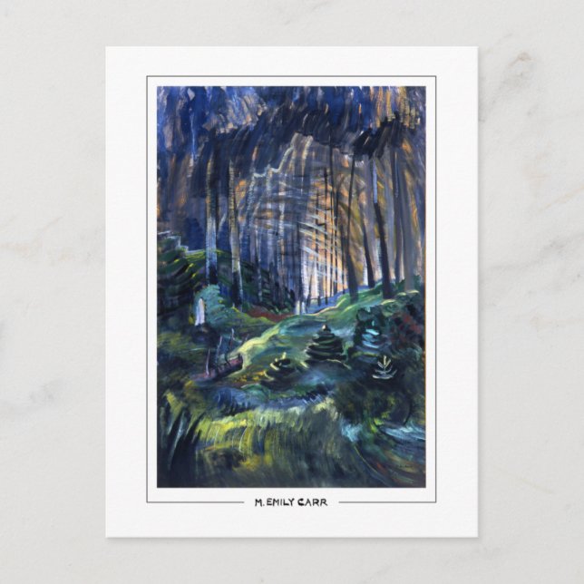 Emily Carr #11 - Fine Art Postcard (Front)