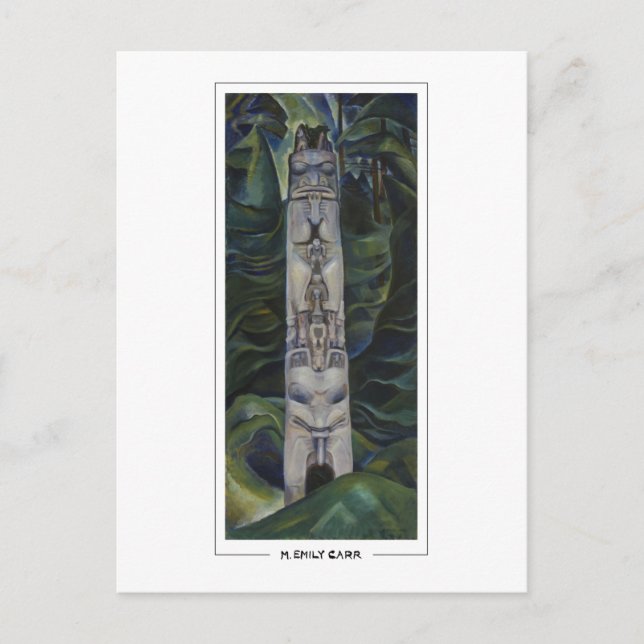 Emily Carr #12 - Fine Art Postcard (Front)
