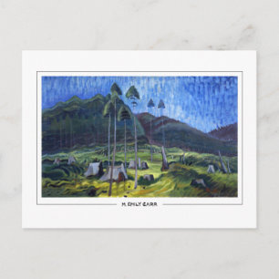 Emily Carr #3 - Fine Art Postcard