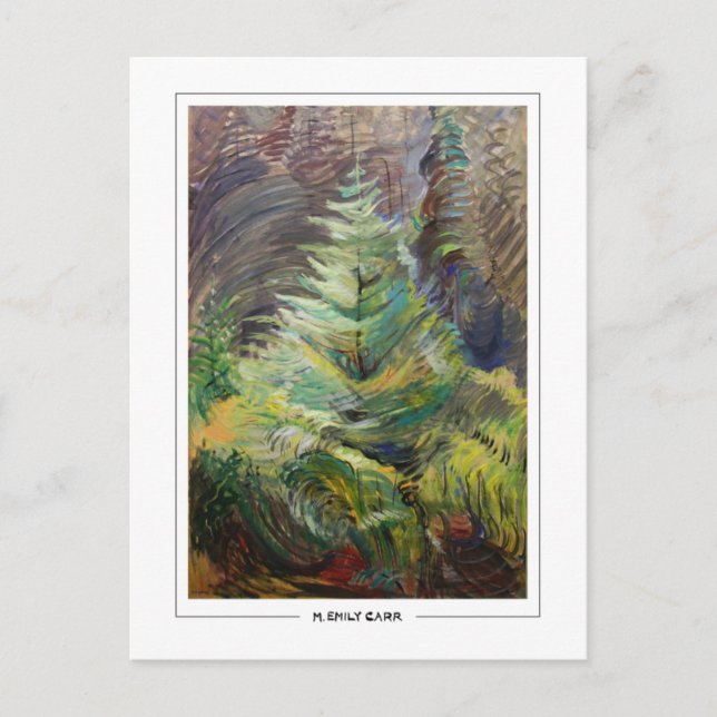 Emily Carr #64 - Fine Art Postcard (Front)