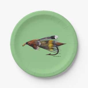 Emily Carr Fly; Paper Plate