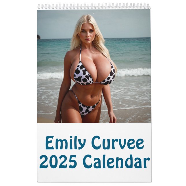Emily Curvee 2025 Calendar (Cover)