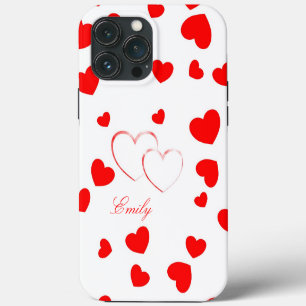 Emily - Cute Hearts - beautiful cute iPhone cover
