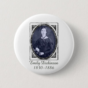 Emily Dickinson 6 Cm Round Badge