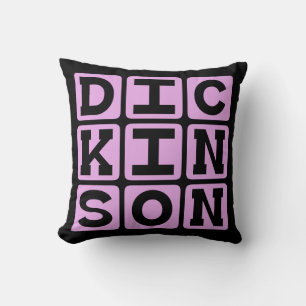 Emily Dickinson, American Poet Cushion