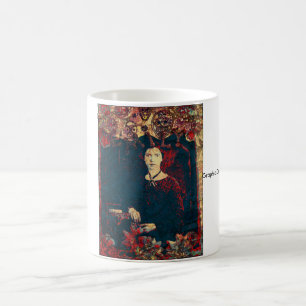 Emily Dickinson Graphic by Cathy T. Colborn Coffee Mug