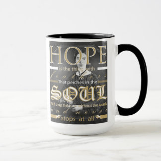 Emily Dickinson Hope Mug