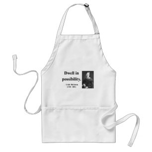 Emily Dickinson Quote 2b Standard Apron
