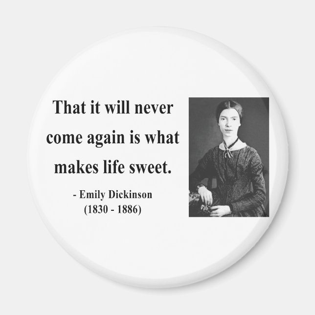 Emily Dickinson Quote 5b Magnet (Front)