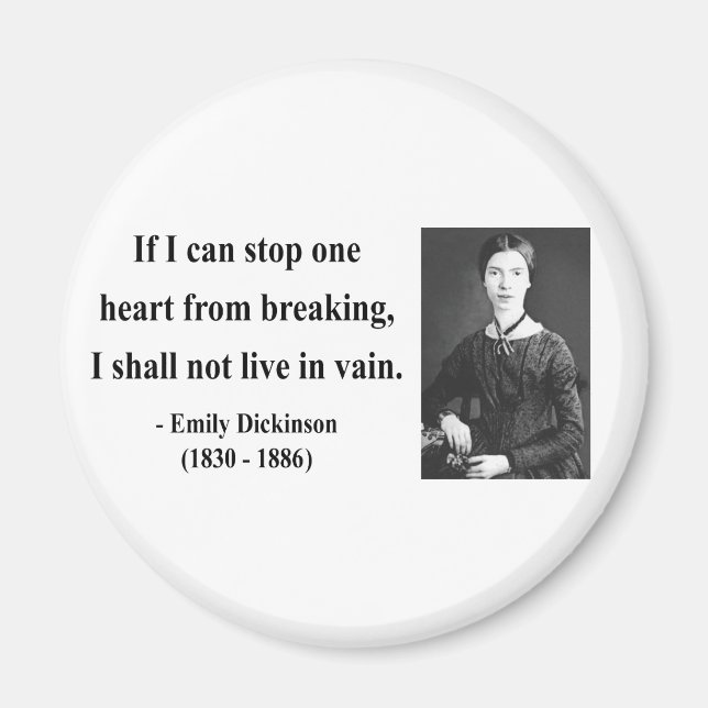 Emily Dickinson Quote 6b Magnet (Front)