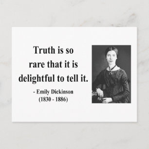 Emily Dickinson Quote 7b Postcard