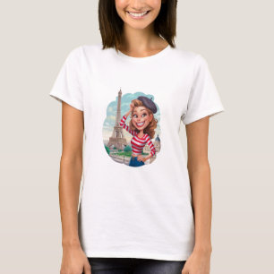 Emily em Paris sticker T-Shirt