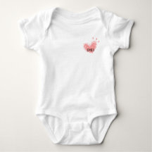 Emily Heart Baby Bodysuit 