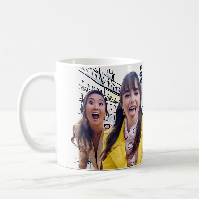emily in paris coffee mug (Left)