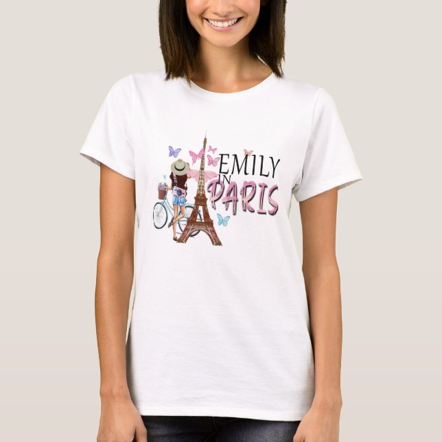 emily in paris T-Shirt (Front)