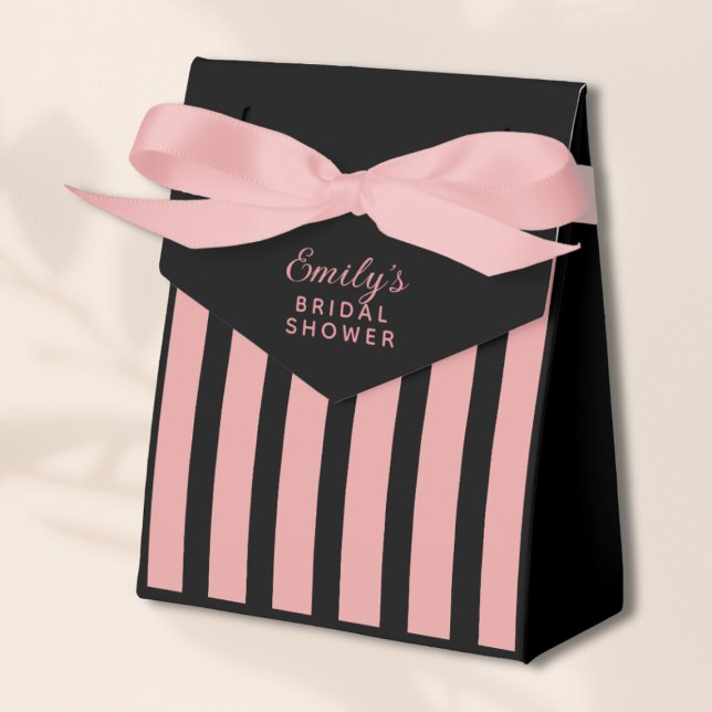 Emily in Paris theme Bridal Shower Favour Box (Bridal Shower Favor Box)