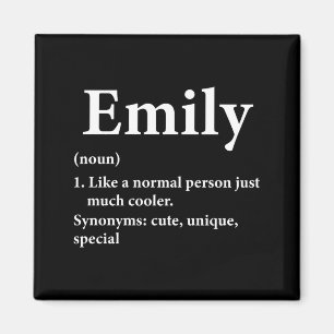 Emily Name Definition Funny D Magnet